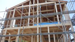 サラサホーム福井北　(株)ガウディ　建方